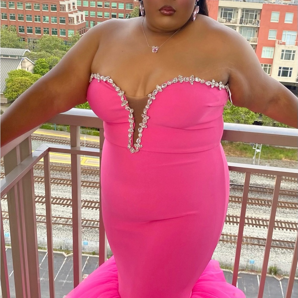 Custom Embellished Dress